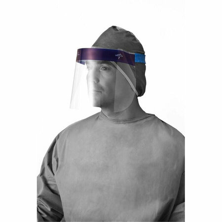 Medline Disposable Full-Length Face Shields - Alternate-Image1