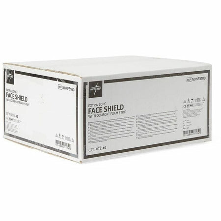 Medline Disposable Full-Length Face Shields - Alternate-Image8