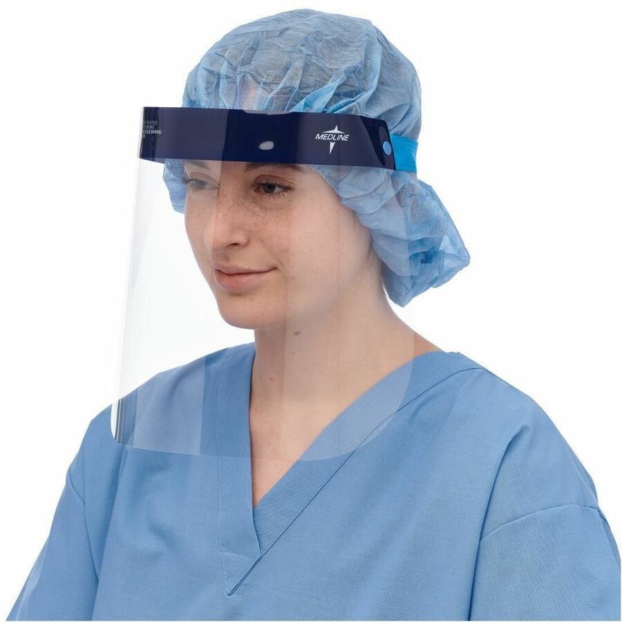 Medline Disposable Full-Length Face Shields - Alternate-Image2