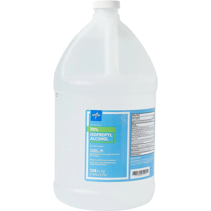 Medline Isopropyl Rubbing Alcohol: 1 gal - For Minor Cuts Scrapes Burns - Wound Care