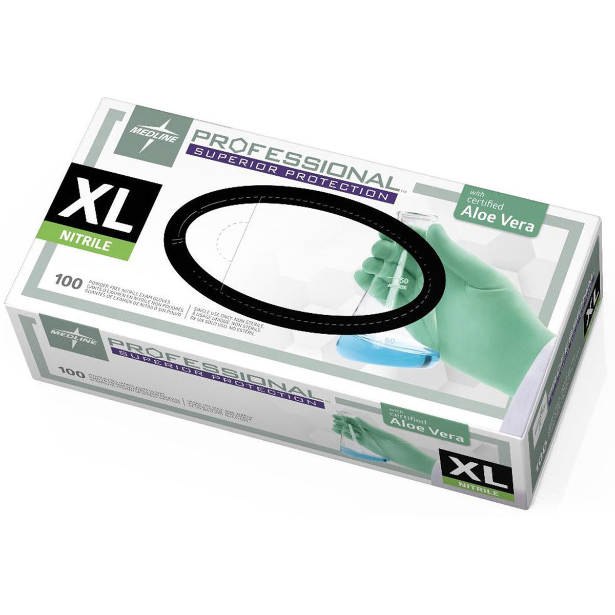Medline Professional Series Aloetouch Gloves - 2000