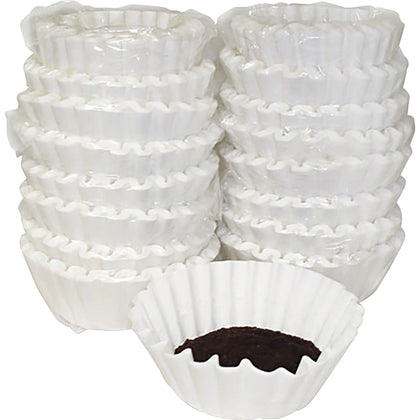 Melitta Basket-style Coffeemaker Filters - Heavyweight Tear Resistant - 800/Carton - Coffee