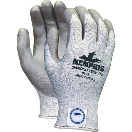 Memphis Dyneema Dipped Safety Gloves - X-Large: Breathable & Durable - Coated