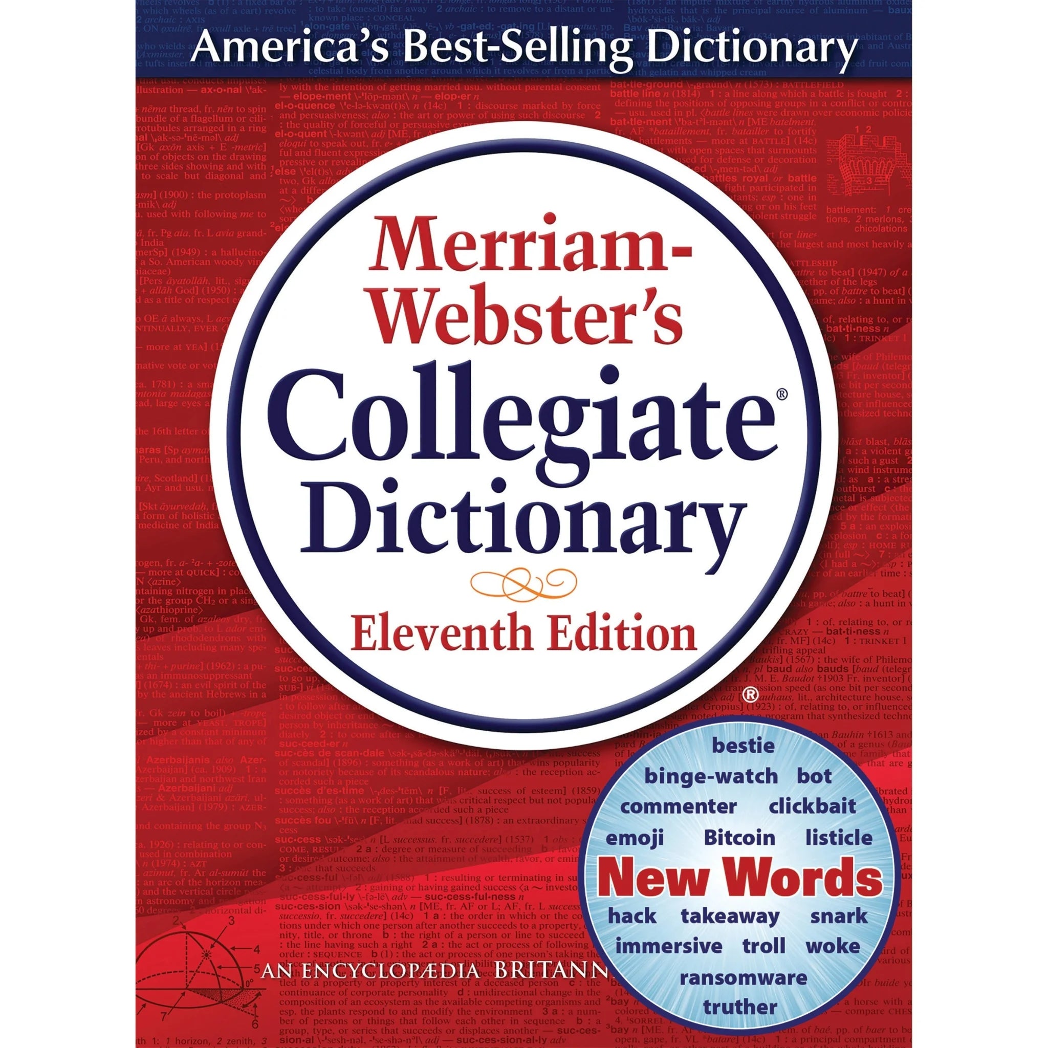 Merriam-Webster 11th Edition Collegiate Dictionary: Comprehensive English Reference - Books