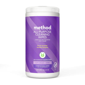 Method All-purpose Cleaning Wipes: French Lavender Scent 70 Wipes