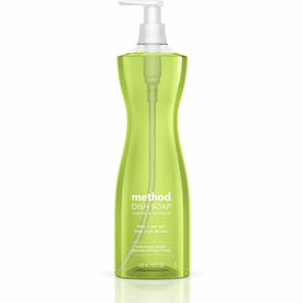 Method Dish Soap: Lime + Seasalt Scent 18 fl oz - 6/Carton - Dish/Dishwasher Detergents