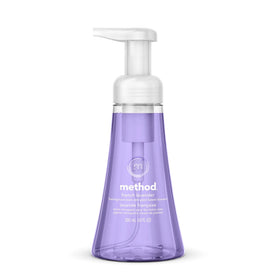 Method Foaming Hand Soap: French Lavender Scent 10 fl oz Pump Bottle - Dirt Remover - 6/Carton - Soaps/Cleaners