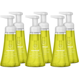 Method Foaming Hand Soap: Lemon Mint Scent 10 oz Pump Bottle Dispenser - Soaps/Cleaners