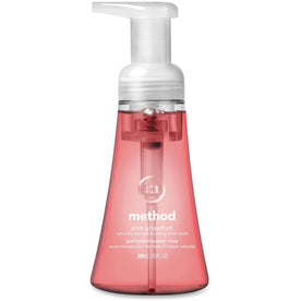 Method Foaming Hand Soap: Pink Grapefruit Scent 10 fl oz Pump Bottle - Light Pleasant - Paraben Phthalate