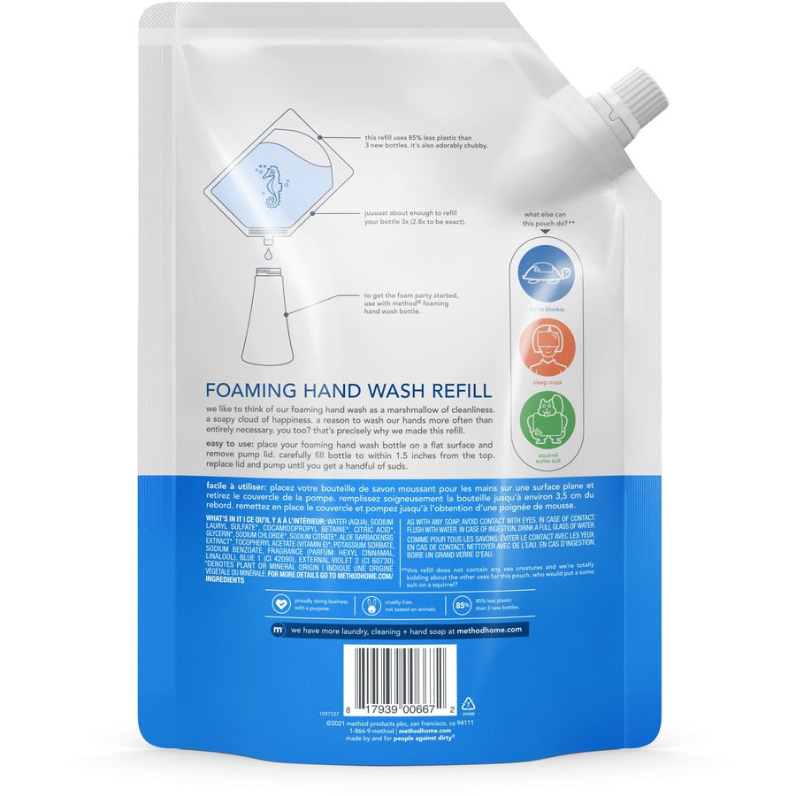 Method Foaming Hand Soap Refill - Rear