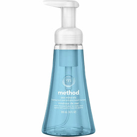 Method Foaming Hand Soap: Sea Mineral Scent 10 fl oz Pump Bottle - Rich Lather Non-toxic - Soaps/Cleaners