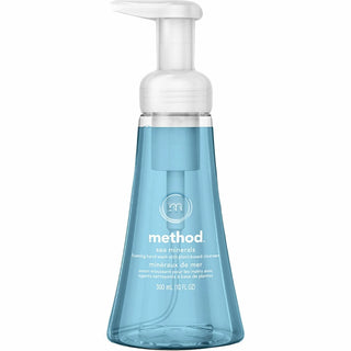 Method Foaming Hand Soap: Sea Mineral Scent 10 fl oz Pump Bottle - Rich Lather Non-toxic - Soaps/Cleaners