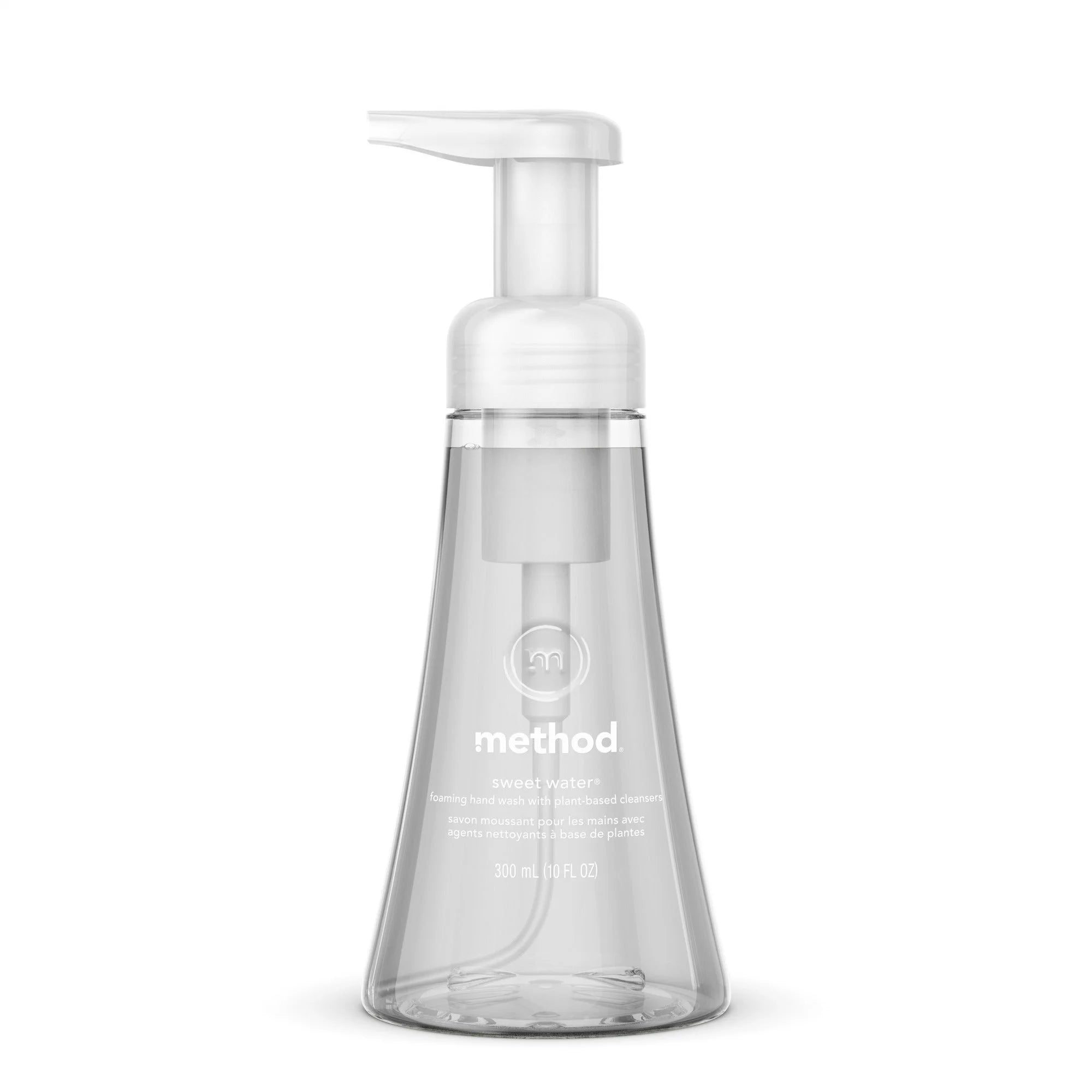 Method Foaming Hand Soap: Sweet Water Scent 10 fl oz Push Pump Dispenser - Soaps/Cleaners