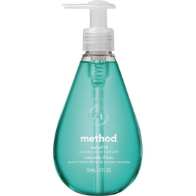 Method Gel Hand Soap: Waterfall Scent 12 fl oz Pump Bottle - Aqua - Soaps/Cleaners