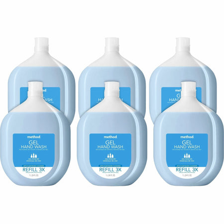Method Sea Minerals Gel Hand Wash Refill - Refreshing Mineral Scent - Eco-Friendly Refillable Soap - Soaps/Cleaners