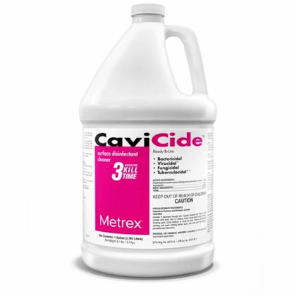 Metrex Cavicide Disinfectant Cleaner - 128 fl oz - Refillable Ready-To-Use - Disinfectants