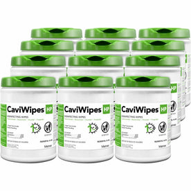 Metrex CaviWipes HP: Disinfectant Wipes White 160/Pouch 12/Carton - Cleaning