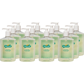 Micrell Antibacterial Lotion Soap: Citrus Scent 8 fl oz Pump Bottle - 12/Carton - Hand Soaps/Cleaners