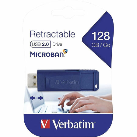 Verbatim 128GB USB Flash Drive - Blue - Alternate-Image5