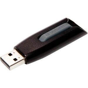 Microban 16GB Store 'n' Go V3 USB 3.2 Gen 1 Flash Drive - Gray - Large