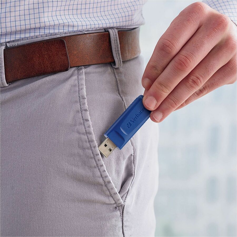 Verbatim 16GB USB Flash Drive - 5pk - Blue - Alternate-Image7