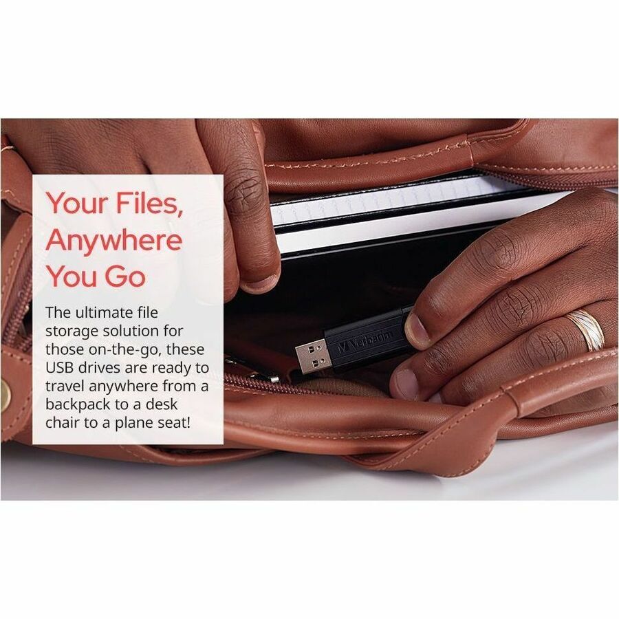 Verbatim 32GB PinStripe USB 3.2 Flash Drive Business Pack - Alternate-Image1