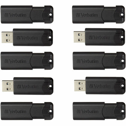 Microban 32GB PinStripe USB 3.2 Flash Drive Business Pack - Reliable Storage Solution - Memory & Drives