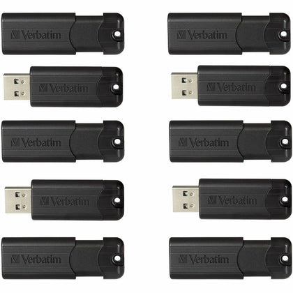 Microban 32GB PinStripe USB 3.2 Flash Drive Business Pack - Reliable Storage Solution - Memory & Drives