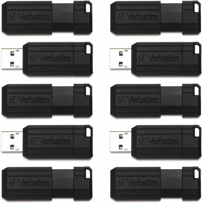 Microban 32GB PinStripe USB Flash Drive Business Pack - Reliable Storage Solution - Memory & Drives
