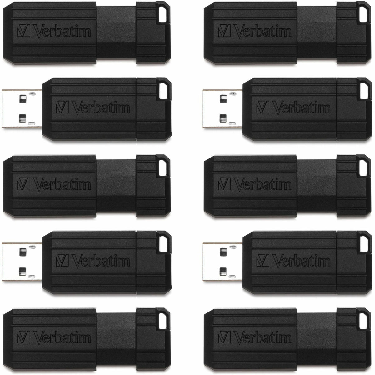 Microban 32GB PinStripe USB Flash Drive Business Pack - Reliable Storage Solution - Memory & Drives