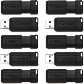 Microban 32GB PinStripe USB Flash Drive Business Pack - Reliable Storage Solution - Memory & Drives