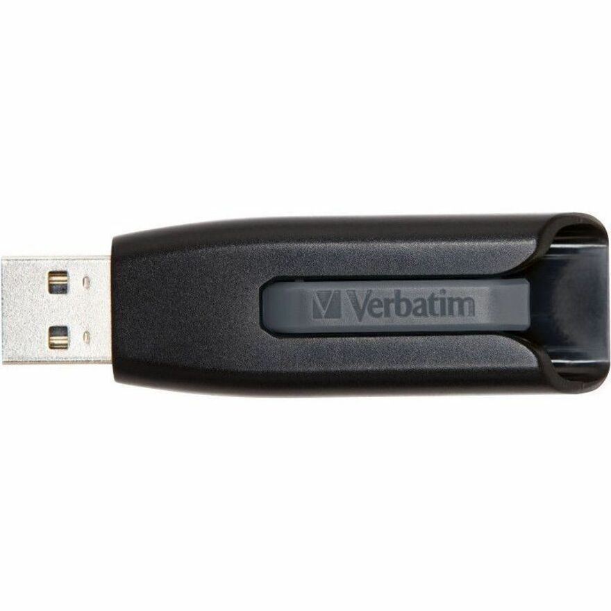 Verbatim 32GB Store 'n' Go V3 USB 3.2 Gen 1 Flash Drive - Gray - Top