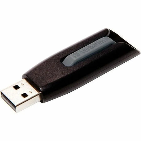 Microban 32GB Store ’n’ Go V3 USB 3.2 Gen 1 Flash Drive - Gray - Lifetime Warranty - Memory & Drives