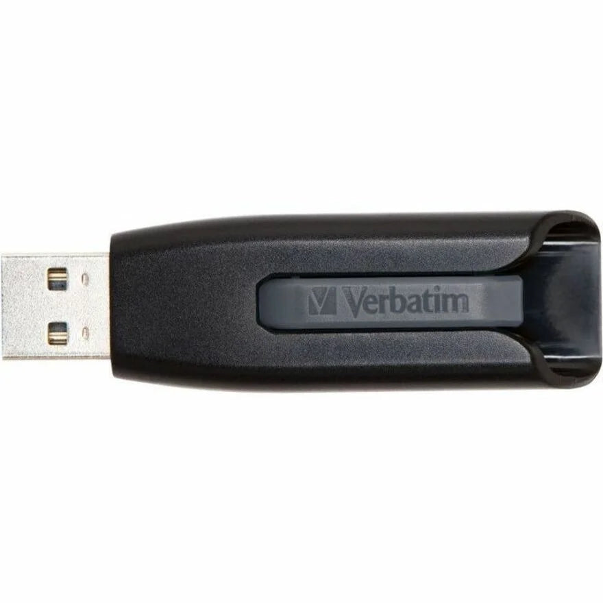 Microban Store ’n’ Go V3 256GB USB 3.2 Gen 1 Flash Drive - Gray - Lifetime Warranty - Memory & Drives
