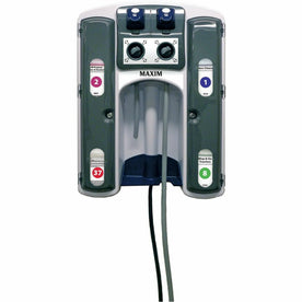Midlab AccuMax 4P w/E-Gap Eductors - 24.5’’ Width x 32’’ Depth 10.5’’ Height - 1 Carton - White - Sprayer Dispensing &