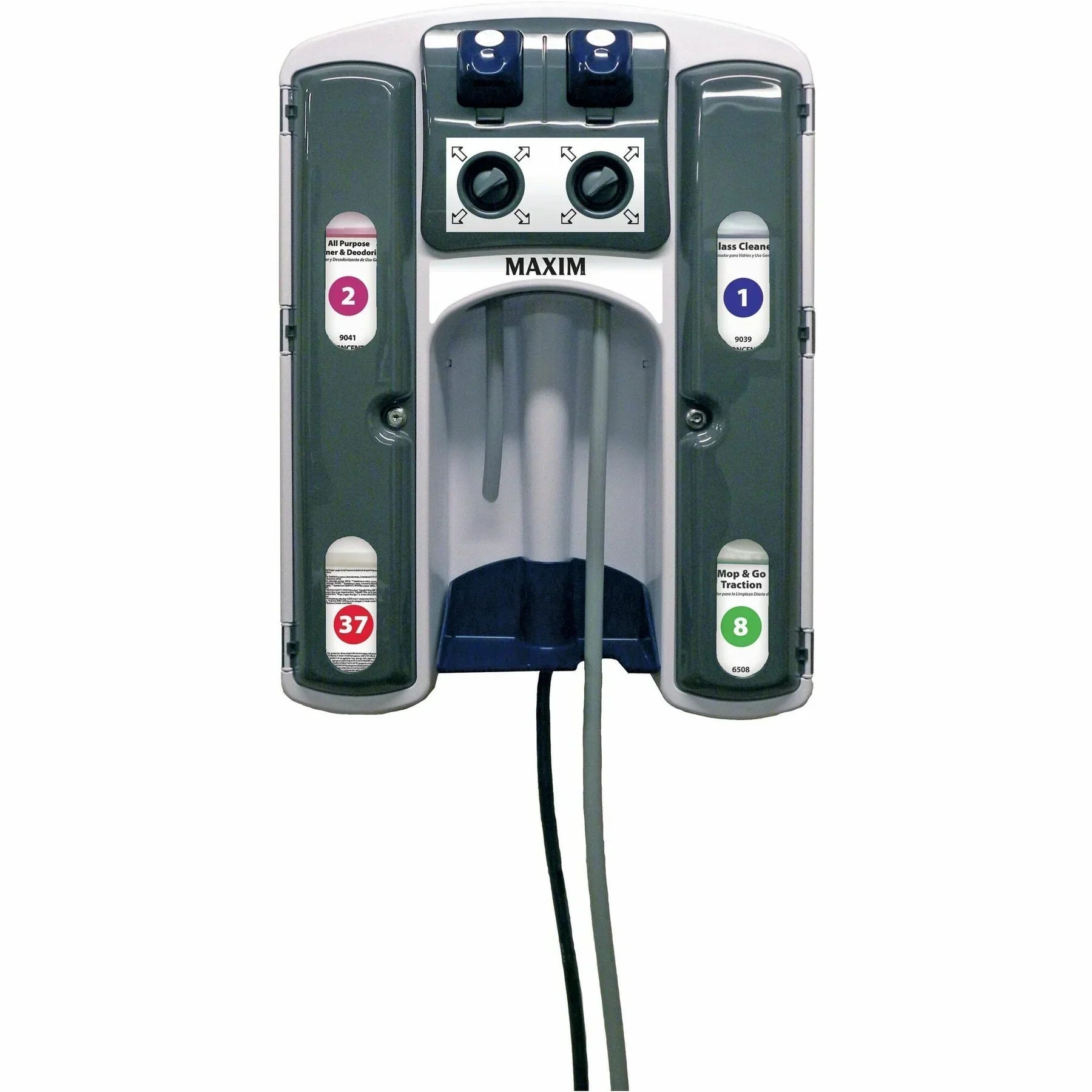 Midlab AccuMax 4P w/E-Gap Eductors - 24.5’’ Width x 32’’ Depth 10.5’’ Height - 1 Carton - White - Sprayer Dispensing &