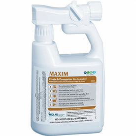 Midlab Chute and Dumpster Odor Neutralizer - For Garbage Can Food Service - Concentrate - 32 fl oz (1 quart) - 4