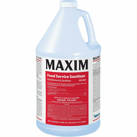 Midlab Surface Sanitizer - For Multi - Liquid - 4 / Carton - Disinfectant - White - Disinfectants