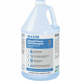 Midlab Liquid Dish Detergent - For - Concentrate - 128 fl oz (4 quart) - Herbal Bouquet Scent - 4 / Carton - Pleasant