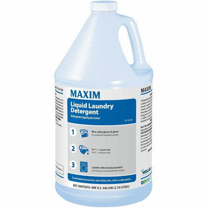 Midlab Liquid Laundry Detergent - For - 128 fl oz (4 quart) - 4 / Carton - Non Alkaline Non-irritating - White