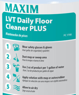 Midlab LVT Daily Floor Cleaner Plus 4 / Carton - Floor/Carpet Cleaners & Protectors