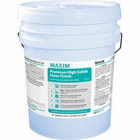 Midlab Premium High Solids Floor Finish - For - Ready-To-Use - 640 fl oz (20 quart) - 1 Each - Floor/Carpet Cleaners &