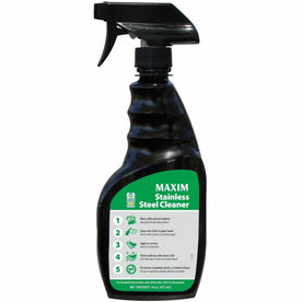 Midlab Stainless Steel Cleaner - For - Spray - 16 fl oz (0.5 quart) - 6 / Carton - Long Lasting Fingerprint Resistant