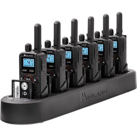 Midland BizTalk BR180X6BGC On-Site Business Radio Bundle Pack - Reliable Communication Solution - Two-way & NOAA Radios