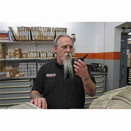 Midland BR10 License-Free Business Radio: Built-in Flashlight Drop Resistant - Two-way & NOAA Radios
