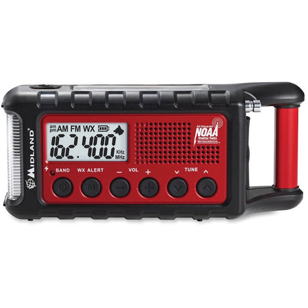 Midland ER310 E+Ready Emergency Crank Weather Radio - Front