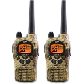 Midland GXT1050VP4 2-Way Radios: 50 Channels 190080 ft Range Waterproof - 2 Pack - Two-way & NOAA Radios