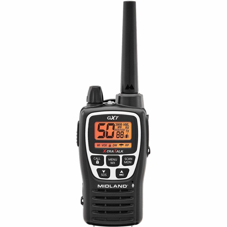 Midland GXT3000 GMRS Walkie Talkies - Front