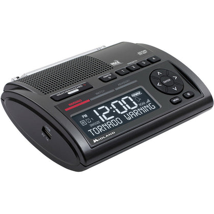 Midland WR400 Emergency Weather Radio: NOAA All Hazard SAME7 - Portable - Two-way & Radios