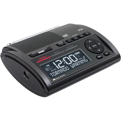 Midland WR400 Emergency Weather Radio: NOAA All Hazard SAME7 - Portable - Two-way & Radios